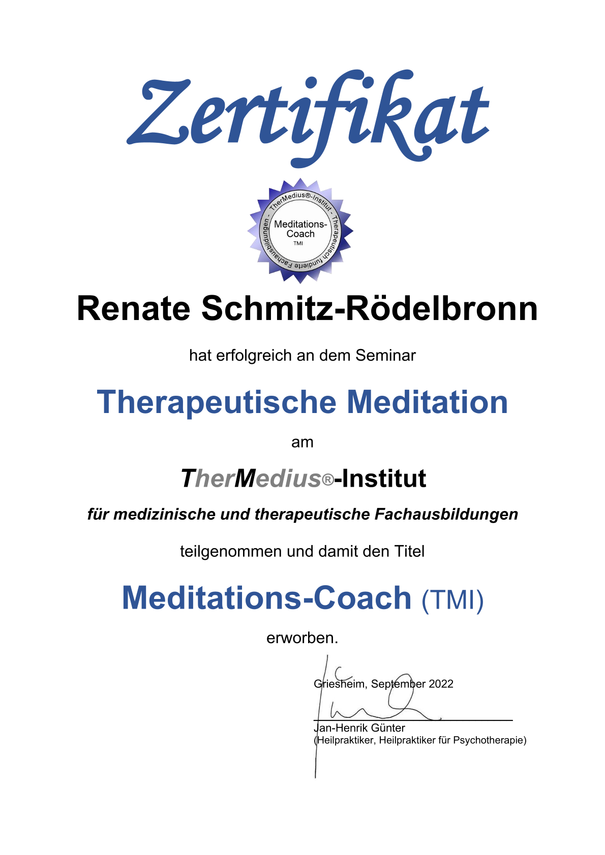 Meditations Coach